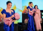 5 Potret Monica Kezia Menangkan BWAP Miss World 2025, Anggun dalam Balutan Gaun Biru