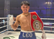 Angelo Leo Pertama Kali Pertahankan Sabuk Juara IBF Kelas Bulu