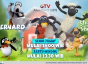 Bareng Bernard dan Shaun di GTV Amazing Kids, Momen Keluarga Pasti Makin Seru!