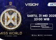 Monica Kezia Sembiring Wakili Indonesia, Streaming di VISION+