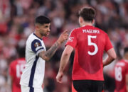 Harry Maguire Ribut dengan Cristian Romero usai MU Gagal Juara Liga Europa  