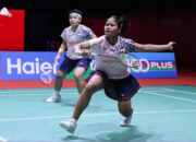 Dikalahkan Wakil China, Apriyani/Febi Gugur di Semifinal