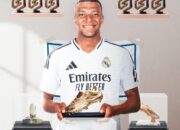 Kylian Mbappe Raih Sepatu Emas Eropa 2024/2025, Kalahkan Mohamed Salah dan Lewandowski