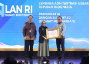 LAN Kembali Meraih Predikat Sangat Memuaskan pada Pengawasan Kearsipan 2025