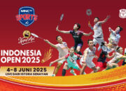MNCTV Tayangkan Perjuangan Atlet Putra dan Putri Tanah Air di Indonesia Open 2025