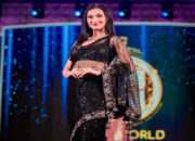 Monica Kezia Curi Perhatian di Miss World Top Model dengan Balutan Busana Tradisional India Lehenga