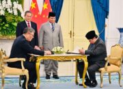 Prabowo dan Li Qiang Saksikan Penandatanganan 4 Kerja Sama Ekonomi